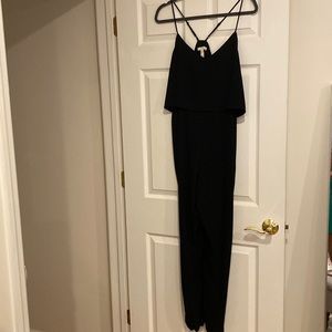Black Beautiful Fancy Jumpsuit, Size L